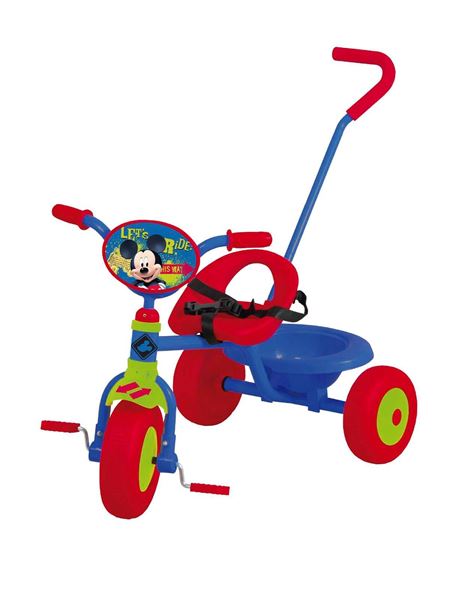 Imagen de Triciclo con guía Mickey Original Disney