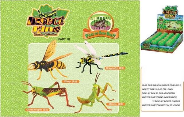 Imagen de Puzzle 3D Insectos