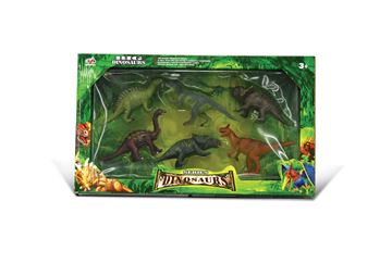 Imagen de Set de dinosaurios de juguete