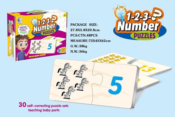 Imagen de Puzzle aprende los números