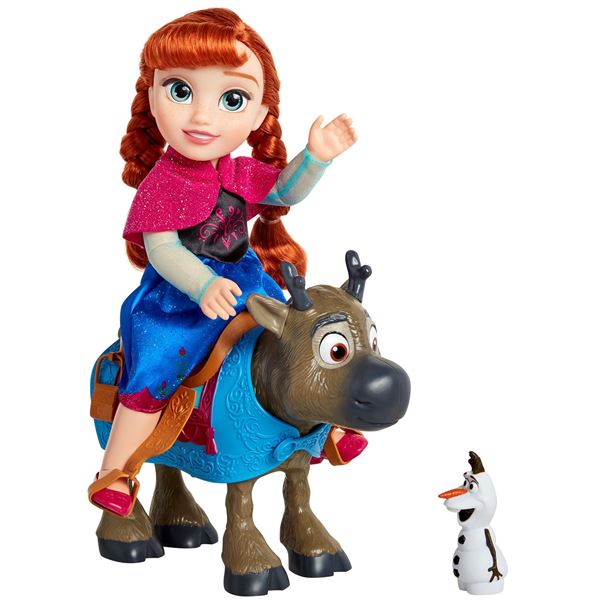 Imagen de Muñeca Frozen Anna con Sven Orignal Disney