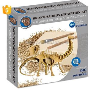 Imagen de kIt  Excavación Dino Brontosaurus