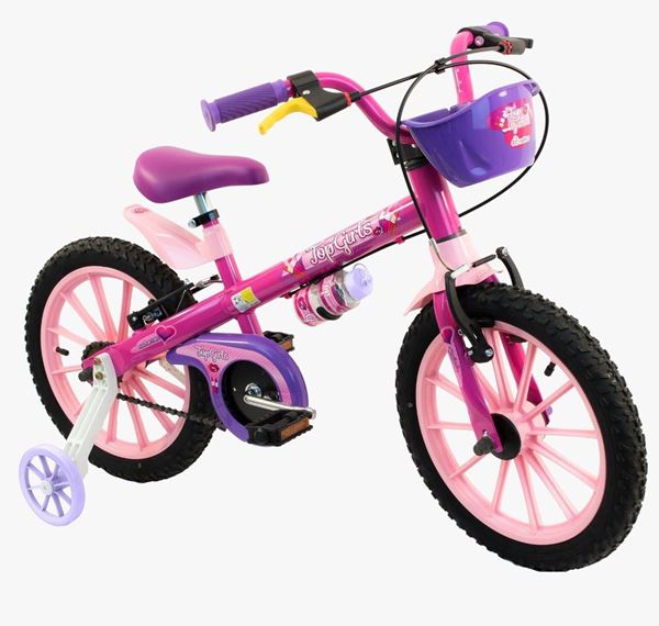 Imagen de Bicicleta Topgirls rosado 16