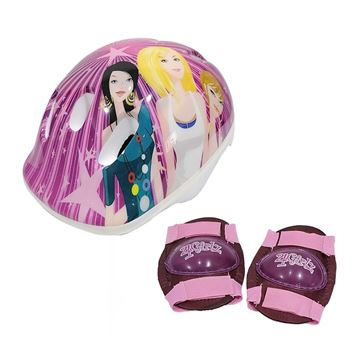 Imagen de Set de casco y protección Rosa